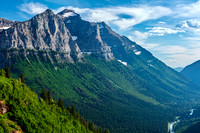 Mount Cannon (elev. 8952 ft.) and McDonald Creek