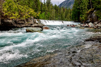 Sacred Dancing Cascade along McDonald Creek