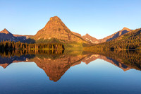 Sinopah Mountain (elev. 8271 ft.) and Two Medicine Lake