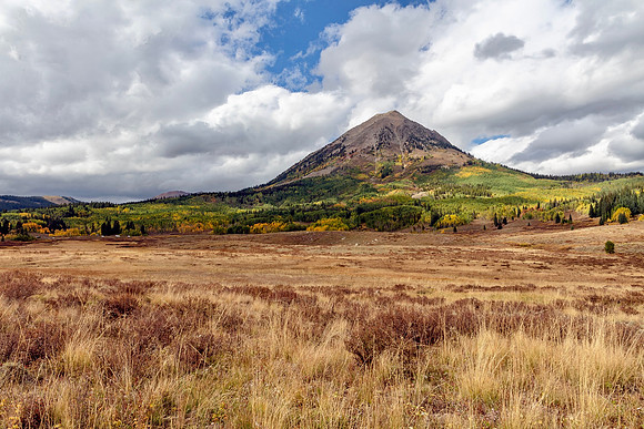 Mountain west of Crested Butte
