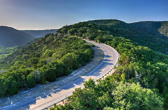 Texas Ranch-to-Market Road 337 between Camp Wood and Leakey