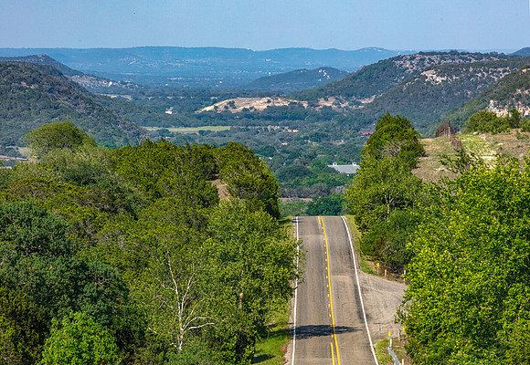Texas Ranch-to-Market Road 337 outside of Medina
