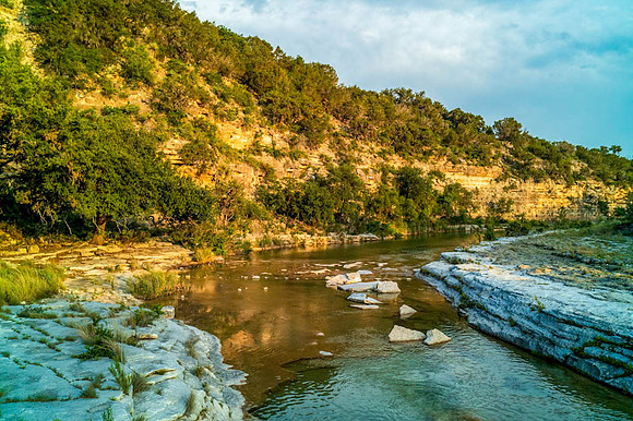 East Prong Nueces River at Camp Eagle