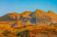 Chair Mountain during Sunset