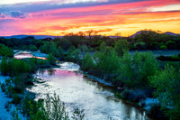 Nueces River Sunset at Barksdale