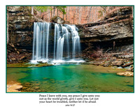 Peace I leave with you. (Twin Falls)