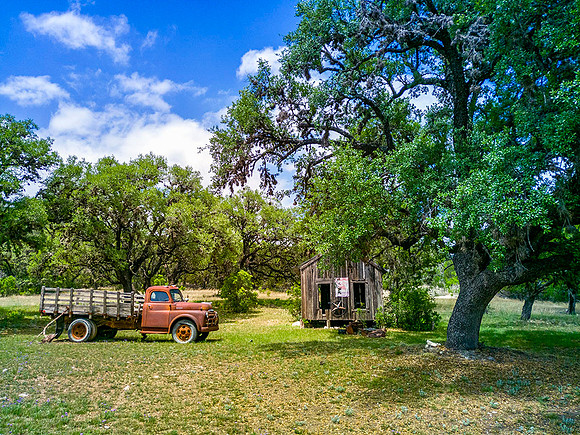 Old Homestead along R.M. 335 north of Barksdale
