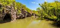 Lover’s Retreat Panorama near Palo Pinto 2