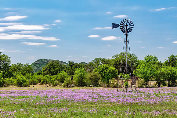 Spring countryside at Barksdale