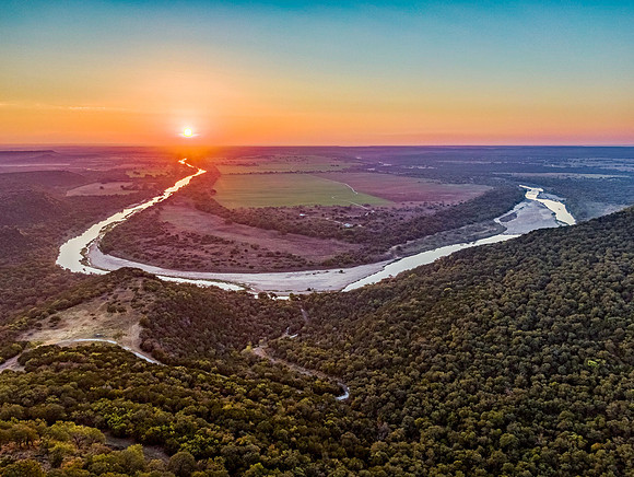 Sunrise along the Brazos at Village Bend 1