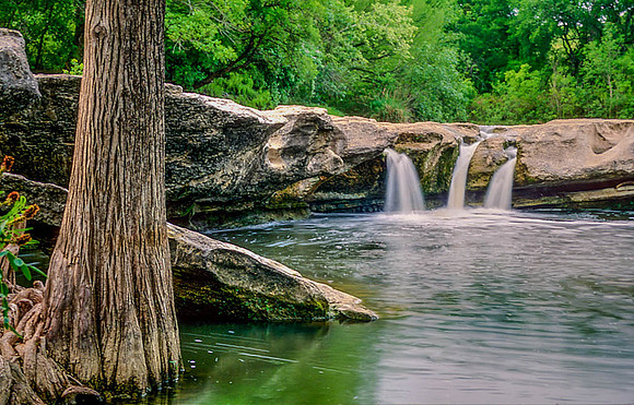 Upper McKinney Falls in Austin