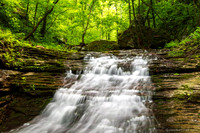 Cascade in Indian Creek Canyon